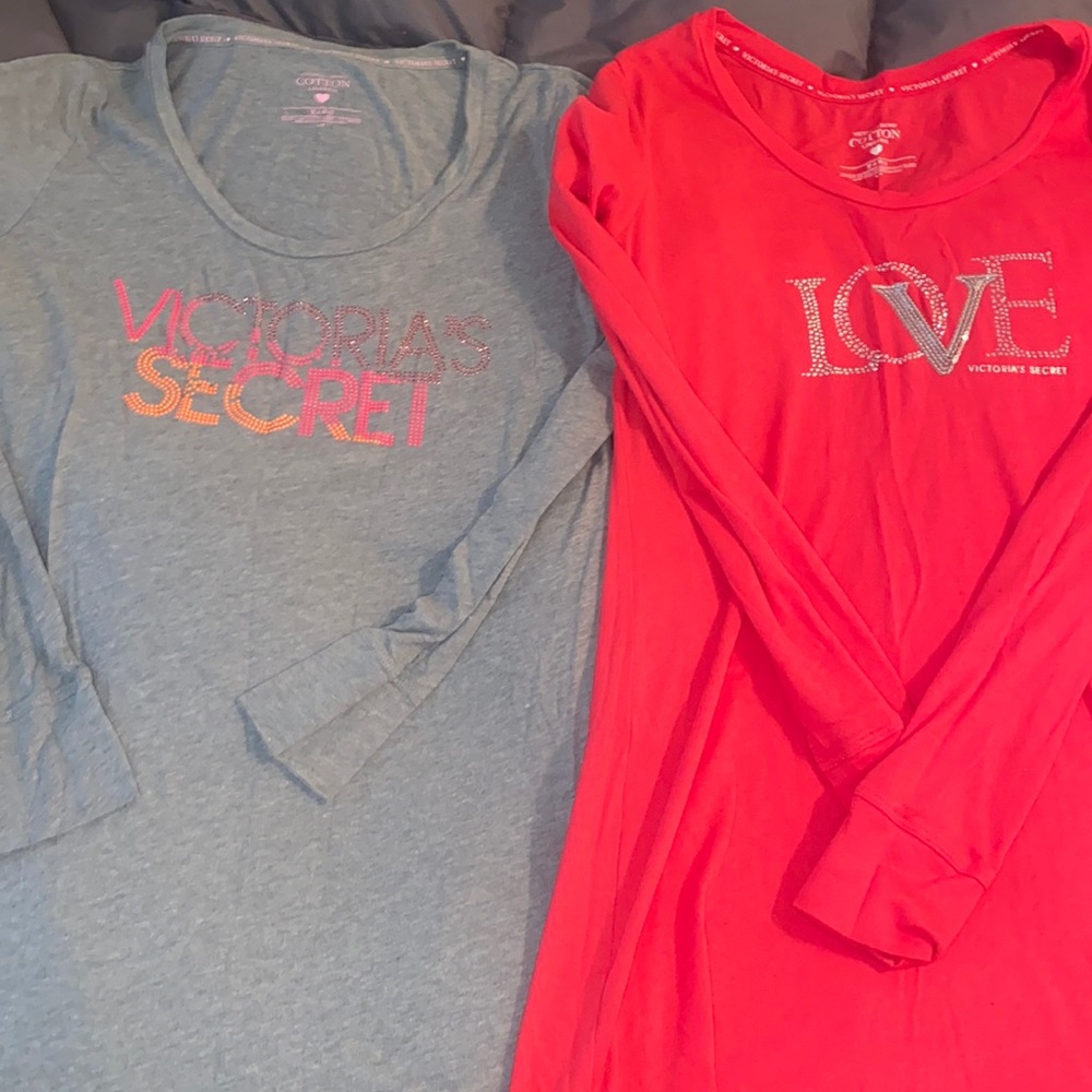 Pair of sleep shirts
